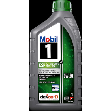 Mobil 1 ESP X2 0W-20 Motoröl 1 Liter MOBIL 1 ESP X2 0W-20 153439