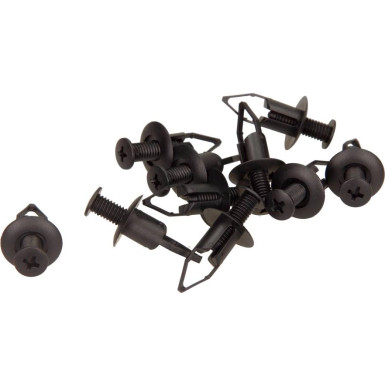 Erweiterungsstift 9mm für Armaturenbrett / Stoßstange / Seitenleiste Lexus Ls400 / Mitsubishi Asx Galant / Toyota Rav4 (10 Stück) B22110