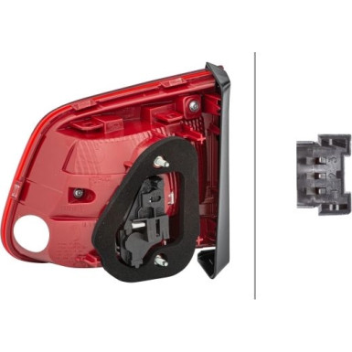HECKLEUCHTE L 12 V HELLA VW TIGUAN 07-18 2SA 010 739-091