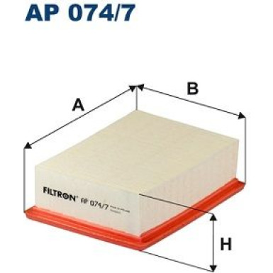 FILTRON Luftfilter AP 074/7
