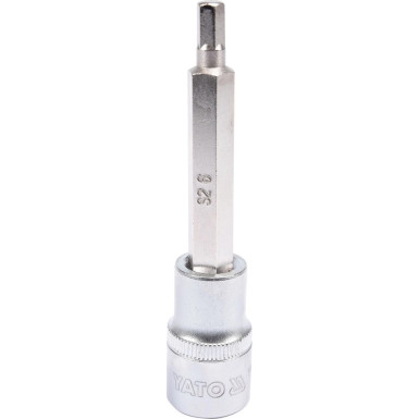 Biteinsatz Innen-6-Kant Hex 1/2 6Mm L100Mm YT-04392