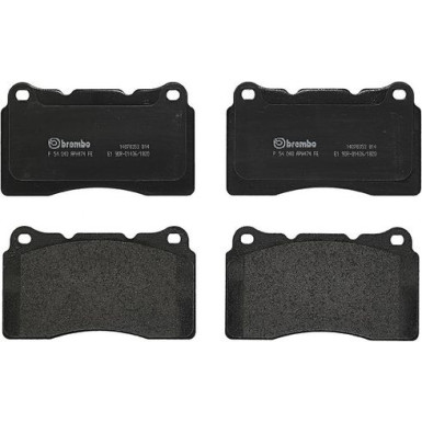 BREMBO Bremsklötze VA P 54 040