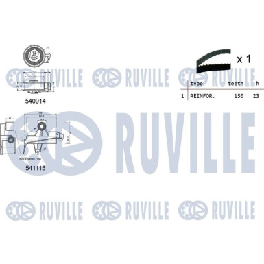 RUVILLE Timing-Kit 5636471