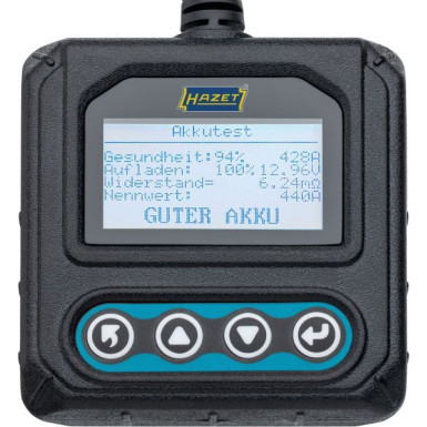 HAZET Prüfgerät, Batterie 4650-6 HAZET Prüfgerät, Batterie 4650-6