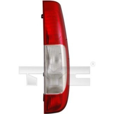 Heckleuchte R O K-PLATTE ROT/WEISS MERCEDES VITO/VIANO 7,03-8,10 3981,659,1