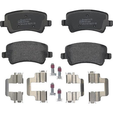 BREMBO Bremsklötze HA P 24 078 BREMBO Bremsklötze HA P 24 078