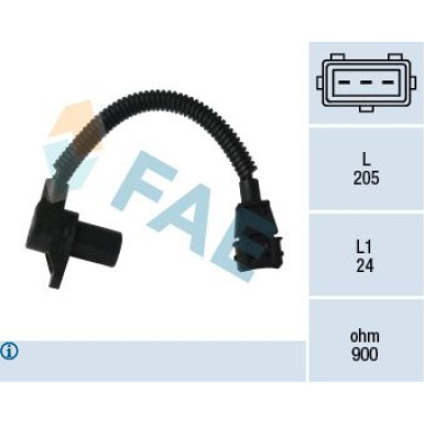 FAE Impulsgeber, Kurbelwelle 79355 FAE Impulsgeber, Kurbelwelle 79355