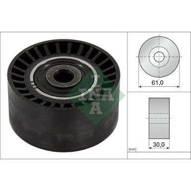 Umlenk-/Führungsrolle, Zahnriemen 532 0624 10 Umlenk-/Führungsrolle, Zahnriemen 532 0624 10