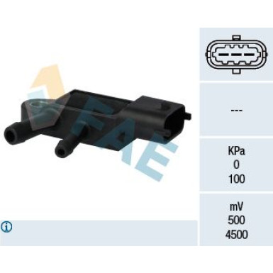 FAE Sensor, Abgasdruck 16105 FAE Sensor, Abgasdruck 16105