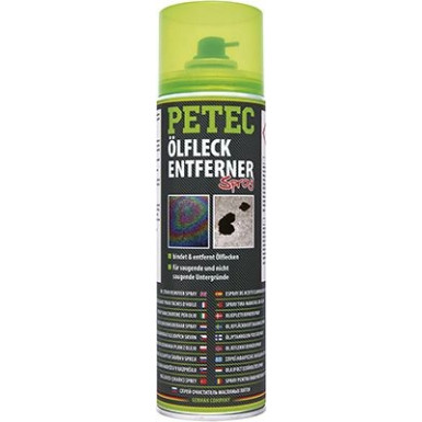 Petec Ölfleckentferner Spray 500ml ÖLFLECKENTFERNER SPRAY 72350 Petec Ölfleckentferner Spray 500ml ÖLFLECKENTFERNER SPRAY 72350