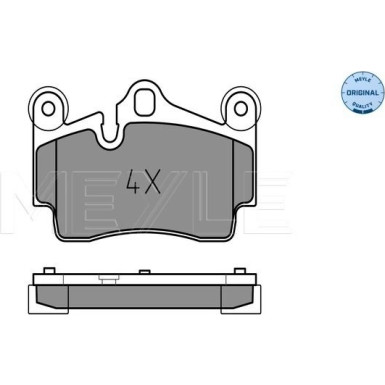 Bremsbelagsatz Vw/Porsche T 252369417 Bremsbelagsatz Vw/Porsche T 252369417