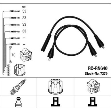 NGK Zündleitungssatz 7379