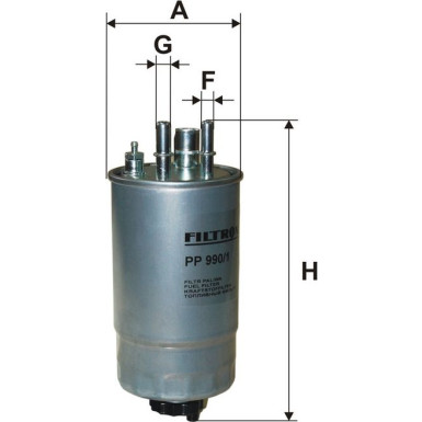 FILTRON Kraftstofffilter PP 990/1