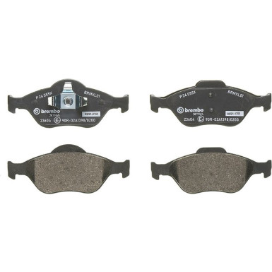 BREMBO Bremsklötze Xtra VA P 24 055X BREMBO Bremsklötze Xtra VA P 24 055X