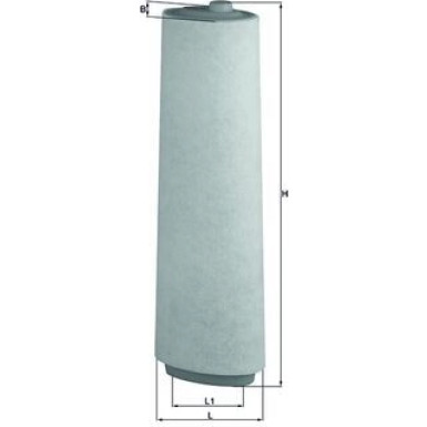 MAHLE Luftfilter LX 818