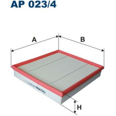FILTRON Luftfilter AP 023/4