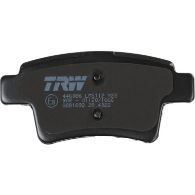 Bremsklötze HA CITROEN C4 Picasso 06 COTEC GDB1692