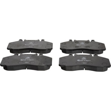 Bremsbelagsatz Db P. Vario 96-13 13.0460-6015.2 Bremsbelagsatz Db P. Vario 96-13 13.0460-6015.2