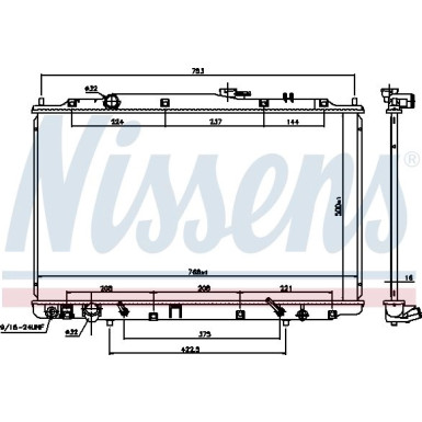 Wasserkühler PKW ACURA MDX AUT 01 69482