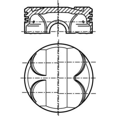 MAHLE Kolben 081 PI 00101 000