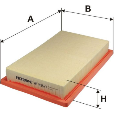 FILTRON Luftfilter AP 035/7 FILTRON Luftfilter AP 035/7
