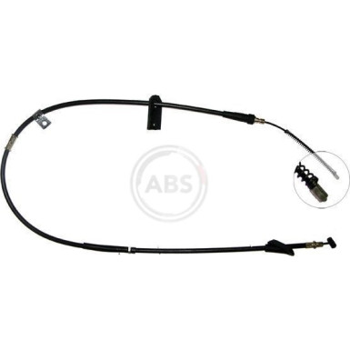 A.B.S. Handbremsseil Seilzug Festellbremse K17788 A.B.S. Handbremsseil Seilzug Festellbremse K17788