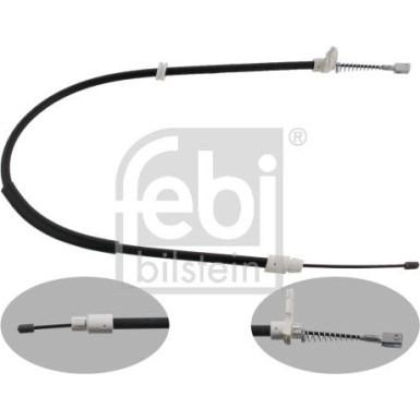 FEBI BILSTEIN Handbremsseil Seilzug Festellbremse 34912 FEBI BILSTEIN Handbremsseil Seilzug Festellbremse 34912