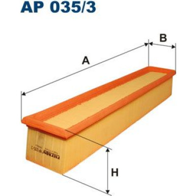 FILTRON Luftfilter AP 035/3