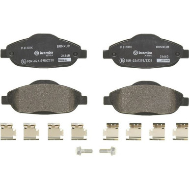 BREMBO Bremsklötze Xtra VA P 61 101X BREMBO Bremsklötze Xtra VA P 61 101X