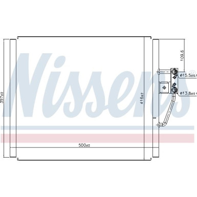 Kondensator PKW 94529 Kondensator PKW 94529