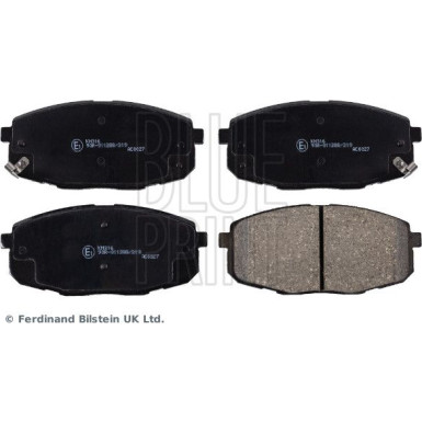 Bremsbelagsatz Kia P. Cee'D 1,4-2,0 Cvvt/Crdi 06 ADG04261 Bremsbelagsatz Kia P. Cee'D 1,4-2,0 Cvvt/Crdi 06 ADG04261