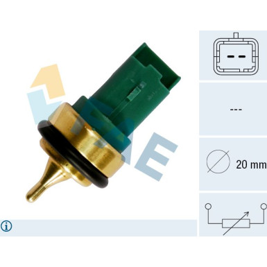 FAE Sensor, Kühlmitteltemperatur 33707