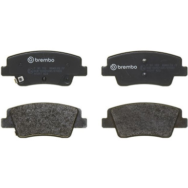 BREMBO Bremsbelagsatz, Scheibenbremse P 30 152 BREMBO Bremsbelagsatz, Scheibenbremse P 30 152