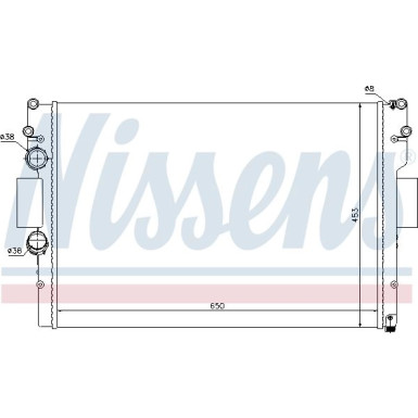 Wasserkühler PKW 61987