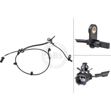 A.B.S. Sensor, Raddrehzahl 32196 A.B.S. Sensor, Raddrehzahl 32196