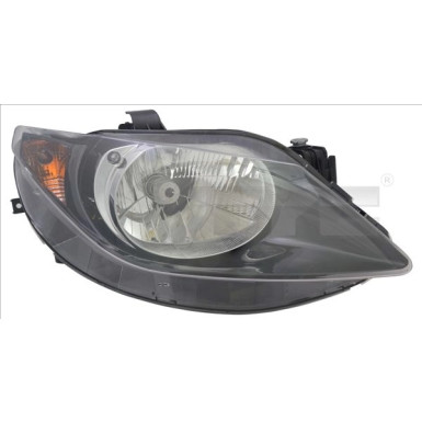 Scheinwerfer R H4 +LWR +MOT SCHWARZ/CHROM SEAT IBIZA V 3,08-2,12 EXCELLENTIA 5664,513,11