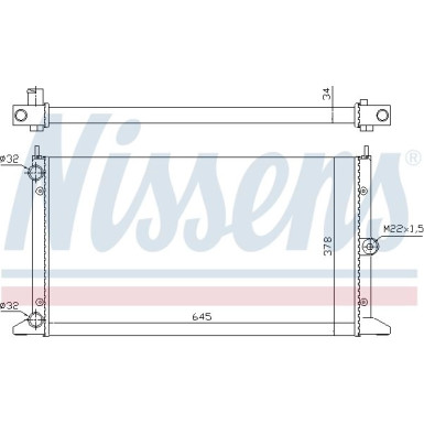 Wasserkühler PKW 67305