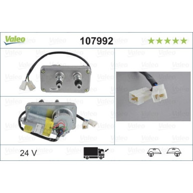 VALEO Wischermotor 107992
