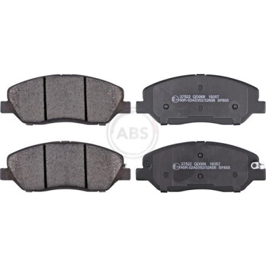 A.B.S. Bremsbeläge 37522 A.B.S. Bremsbeläge 37522