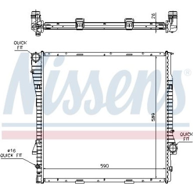 Wasserkühler PKW 60788A Wasserkühler PKW 60788A