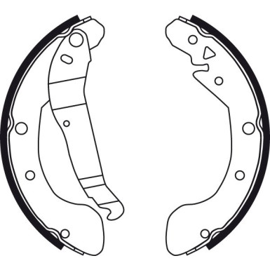97 461 001 Bremsbacken GS8748
