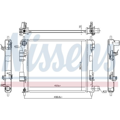 Wasserkühler PKW 675024