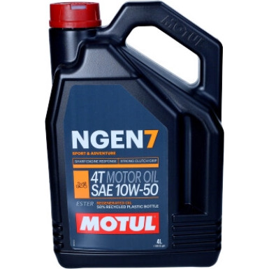 Motul NGEN7 4T 10W-50 4 Liter 111823 Motul NGEN7 4T 10W-50 4 Liter 111823