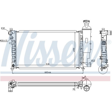 Wasserkühler PKW 61347