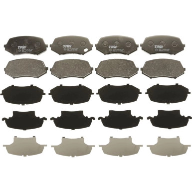 Bremsklötze VA MITSUBISHI Canter 05 GDB3486 Bremsklötze VA MITSUBISHI Canter 05 GDB3486