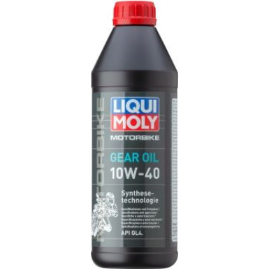Liqui Moly Motorbike Gear Oil 10W-40 1 l 21753 1 l, Dose Kunststoff