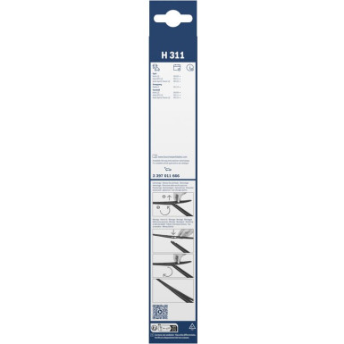 Bosch Wischerblatt H311 3397011666 Bosch Wischerblatt H311 3397011666