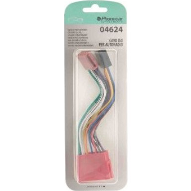 Phonocar ISO-Kabel für Autoradios 20 cm 04624
