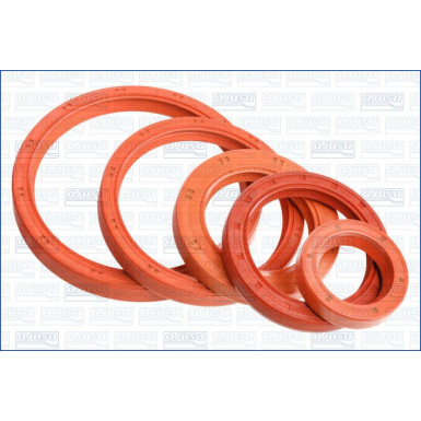 AJUSA Dichtungsvollsatz, Motor 50037400 FIBERMAX
