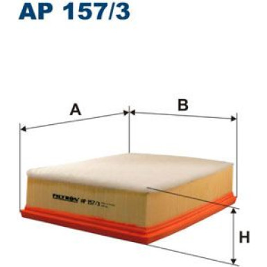 FILTRON Luftfilter AP 157/3